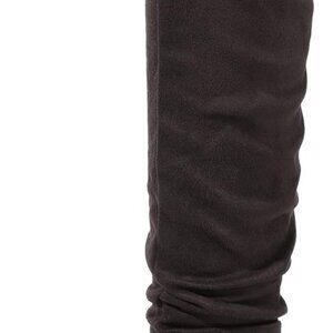 New Women's Suede Over-the-Knee Boots Brown 10